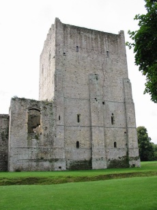 View of the keep from the car park